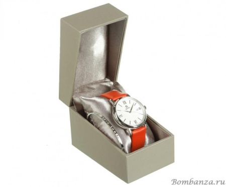 Часы Qudo, Varese, 804012 R/S. Браслет в подарок